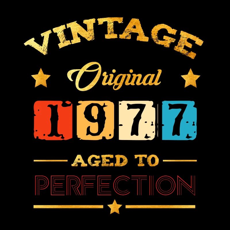 Vintage 1977 Anniversaire