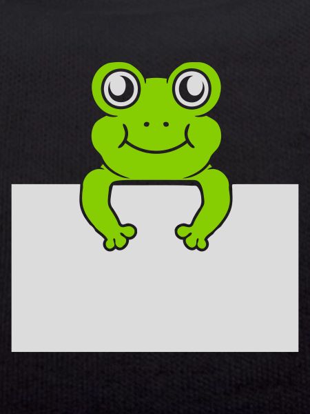 Texte présent Comic Frog