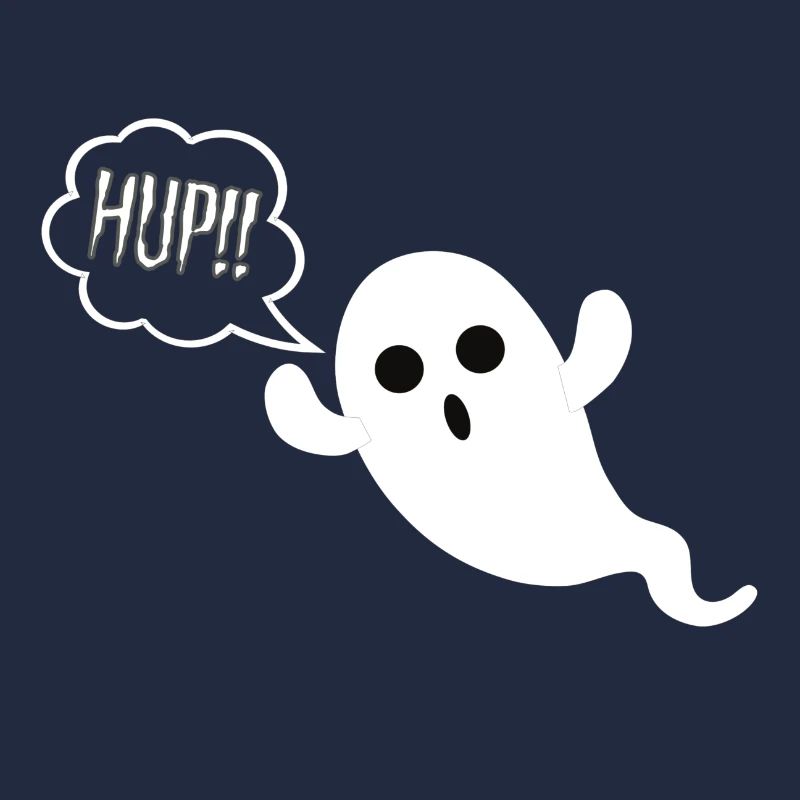 Geist Ghost Boo Hup Halloween