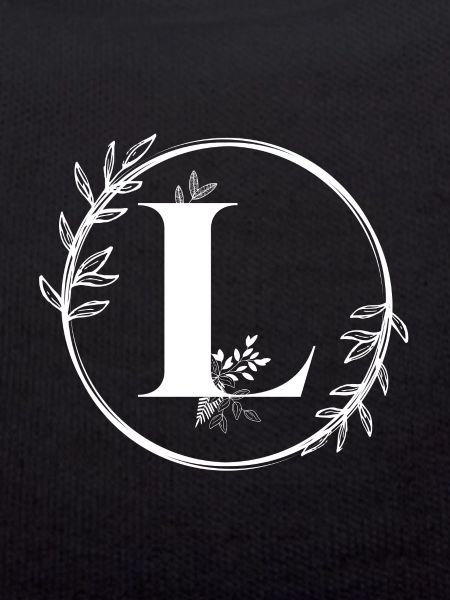 Letter L Floral