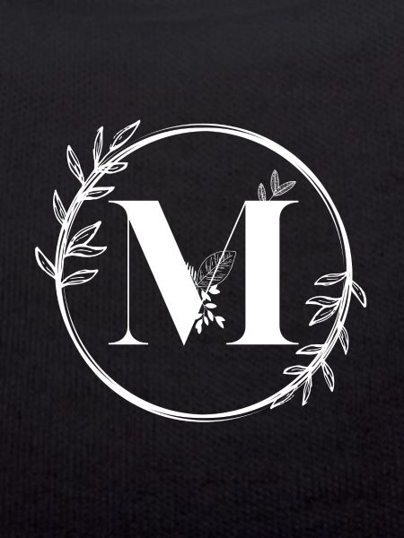 Letter M Floral
