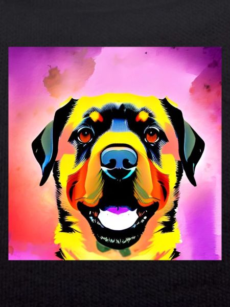 Rainbow Happy Dog
