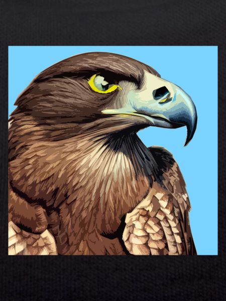 Eagle head illustration