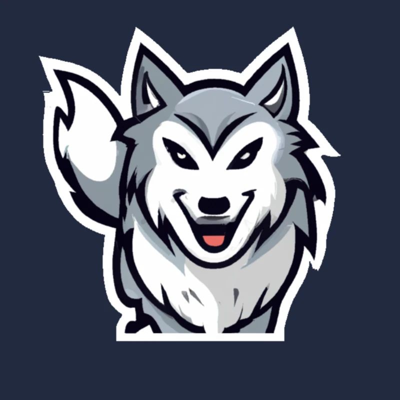 Wolf Logo Design, jung und trendy.
