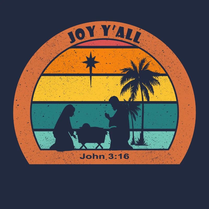 Christmas Nativity with Jesus - Joy Y’all
