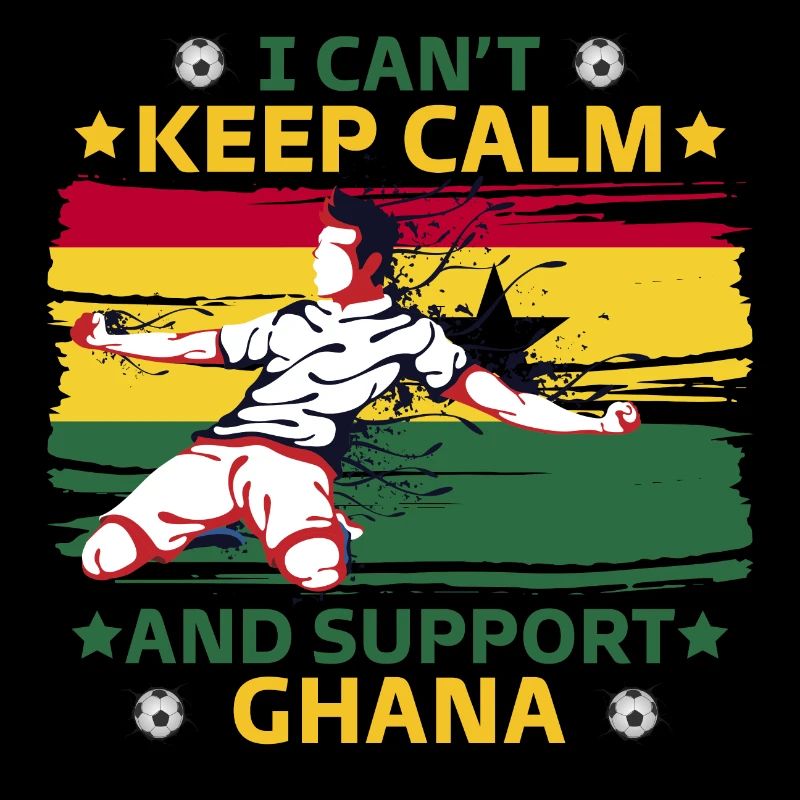 rester calme et soutenir le ghana