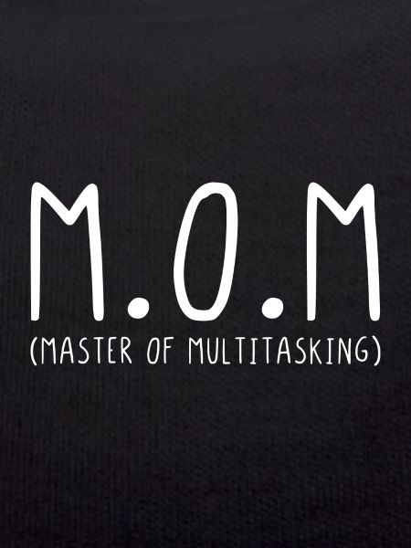 Mom master of multitasking
