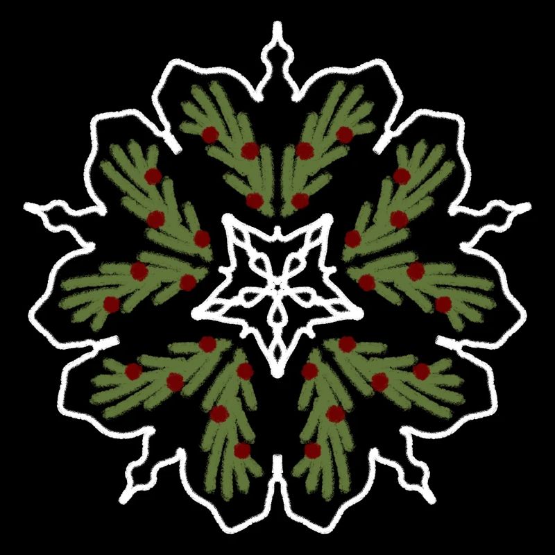 Ugly Christmas Flake