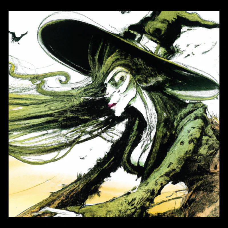 Dessin de sorcière