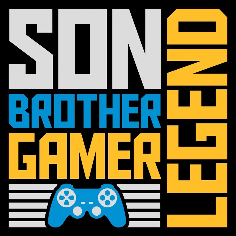 Fils Frère Gamer Légende