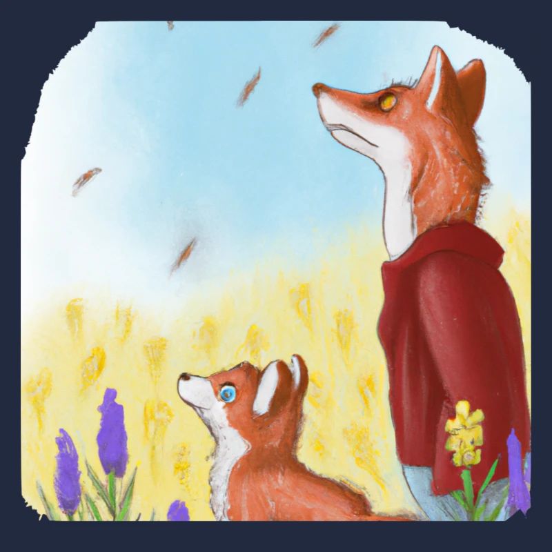 Father Fox and son Fox