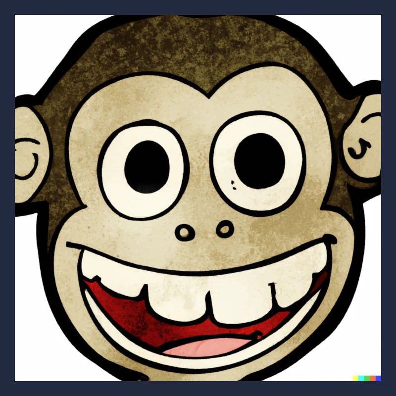 Laughing monkey