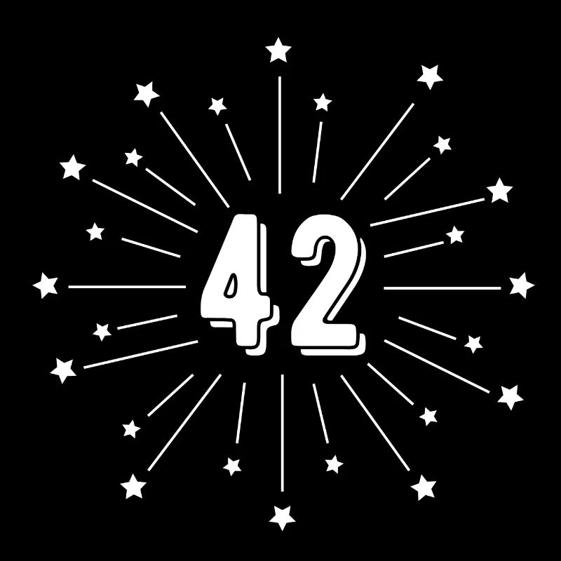 42. Sternjubiläum - 42 Jahre Geschenk