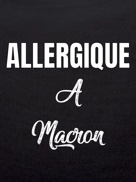 Allergique à Macron