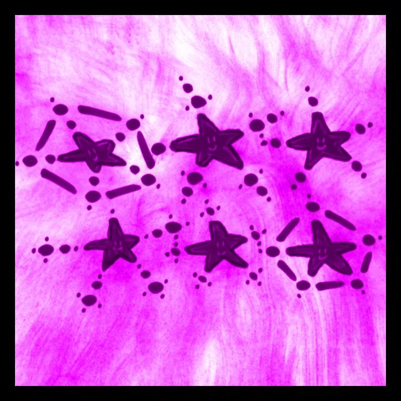 6 STARS SMILING VIOLET