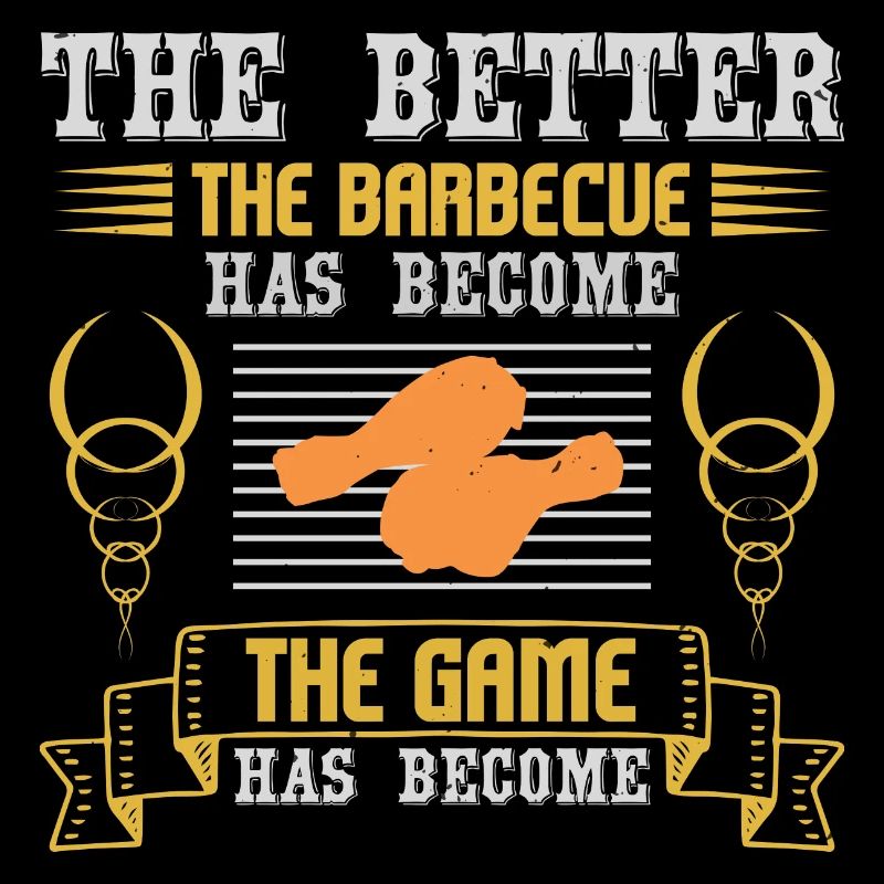 THE BETTER THE BARBECUE HAS BECOME THE GAME HAS