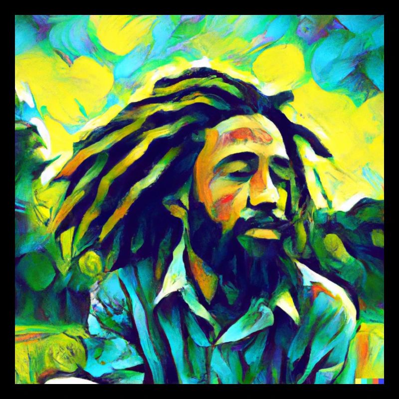 Van Gogh Rastafari Reggae Jamaica