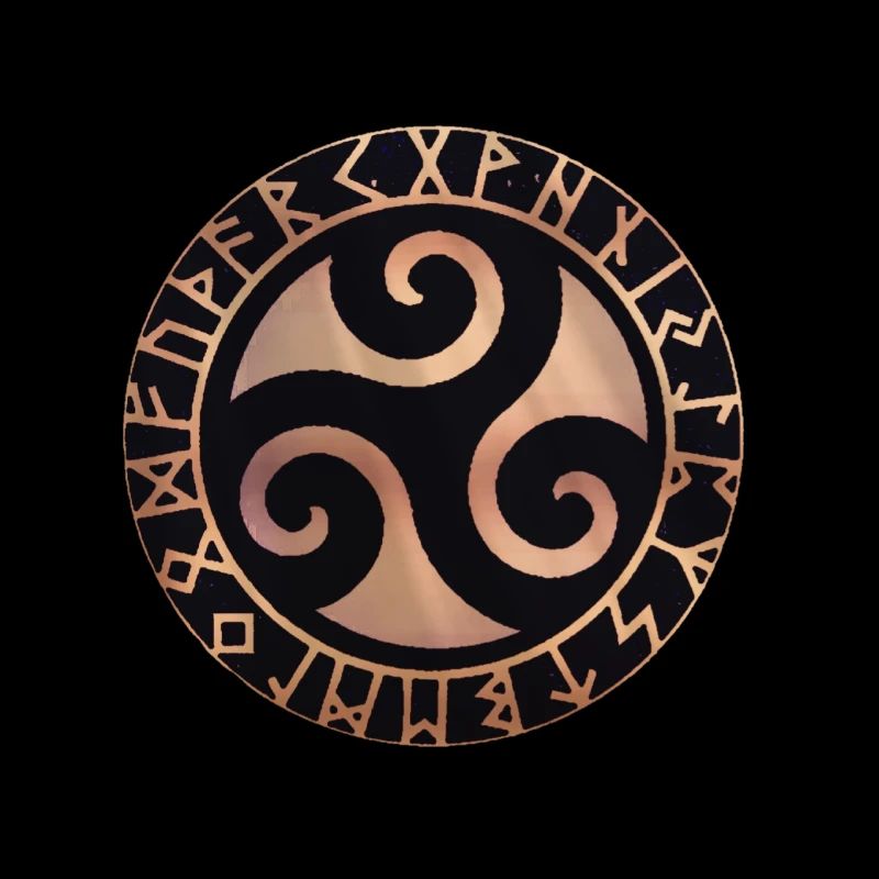 Triskele keltisches Symbol