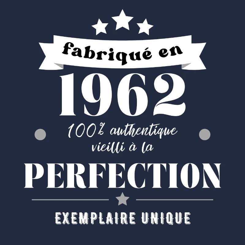 fabriqué en 1962