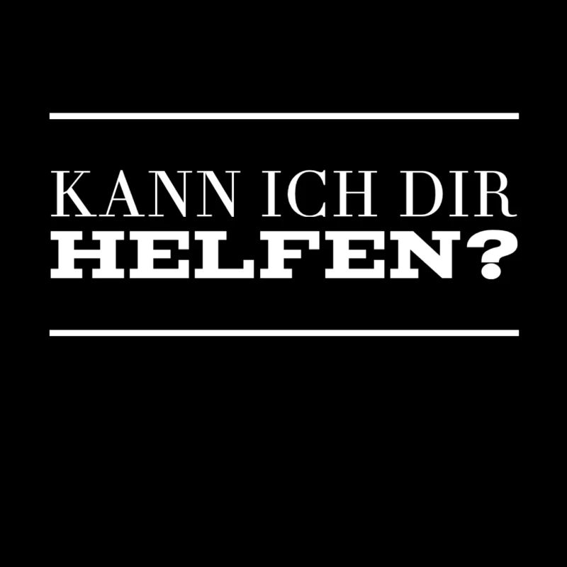 ich bin ein Helfer