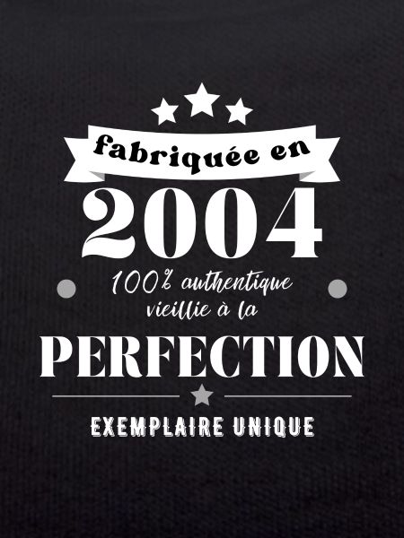 fabriquée en 2004