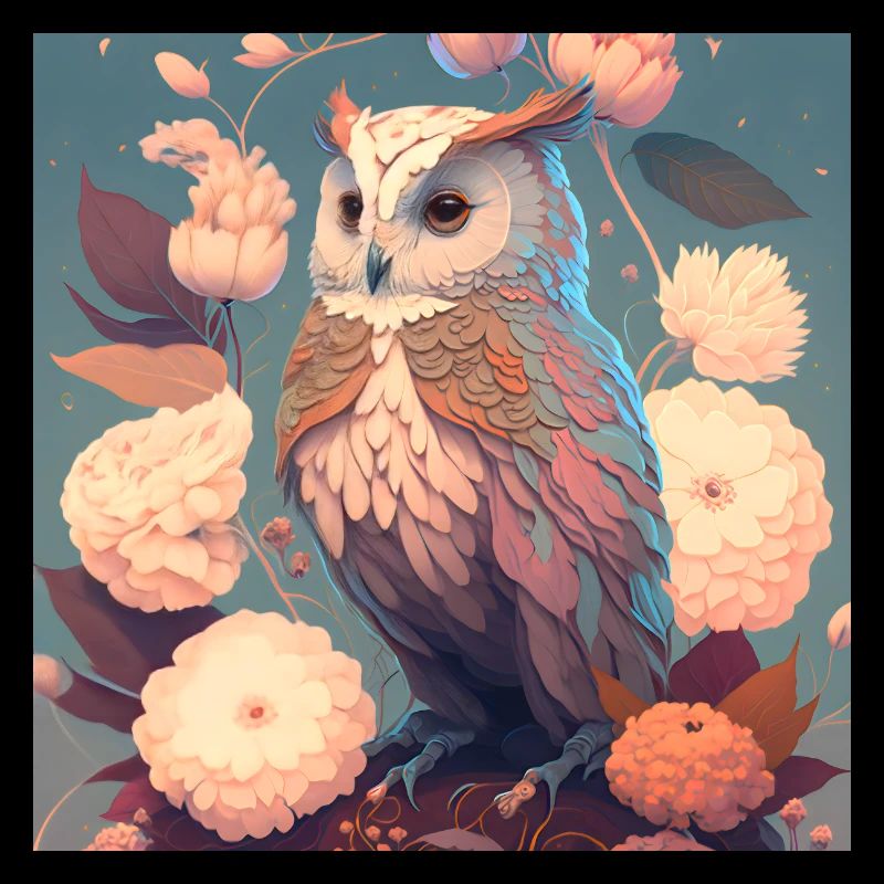 in harmony with nature owl