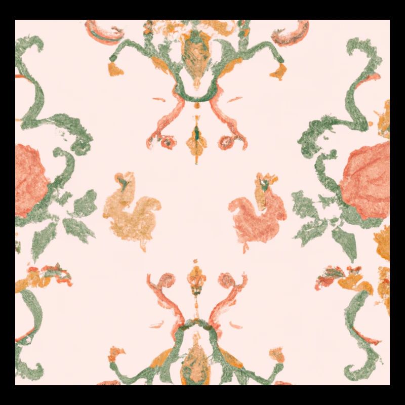 Floral Classical Pattern Flower Art