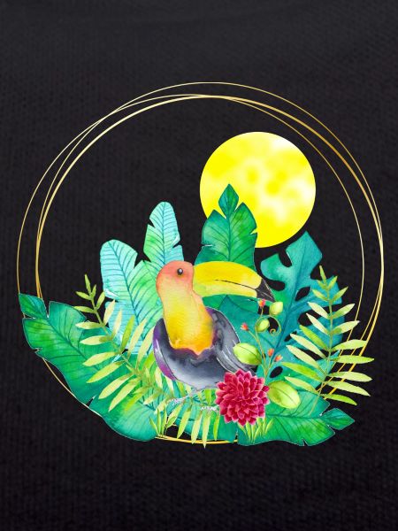 Summer with toucan
