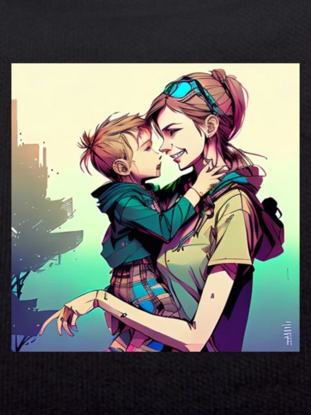 Mom and boy
