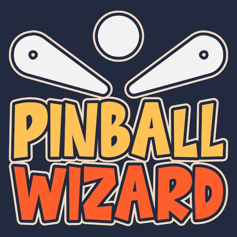 Pinball Wizard Pinball Machine Lettering Gift
