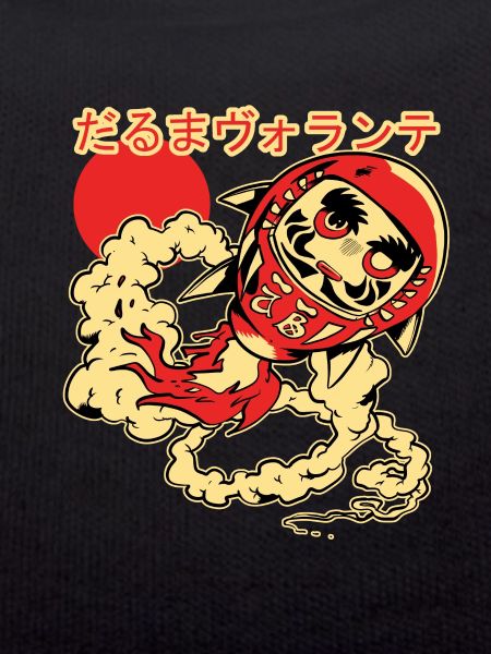 Flying Daruma doll