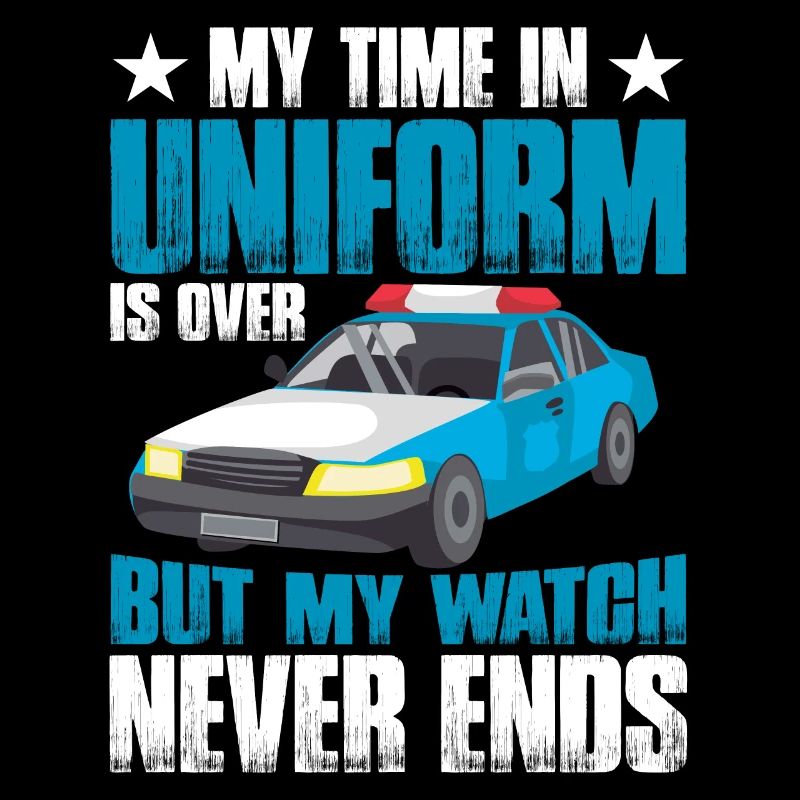 Mon temps en uniforme est terminé policier