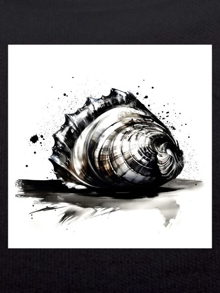 Elegant shell illustration
