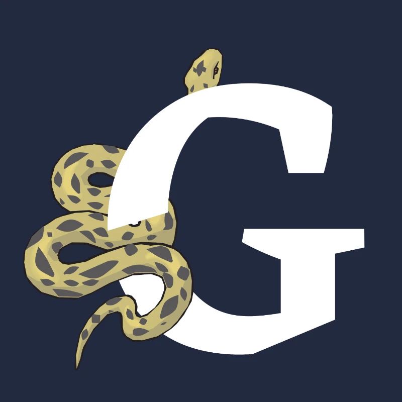 Buchstabe g Schlange