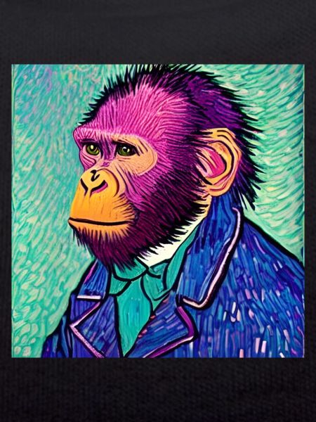 Monkey van gogh