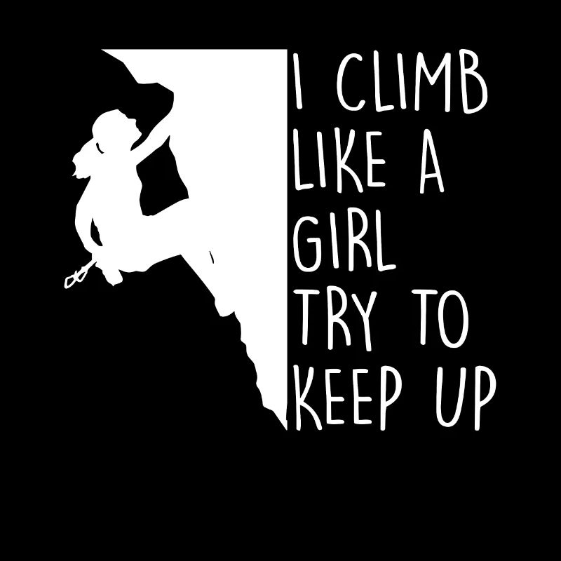 Je grimpe comme une fille Escalade de bloc