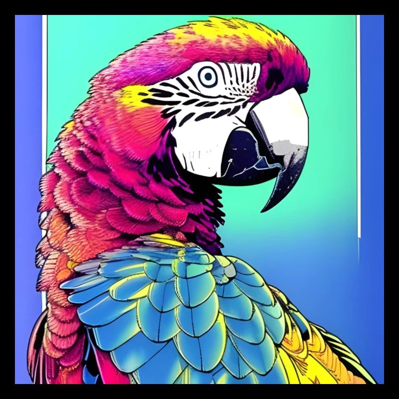 Neon Macaw