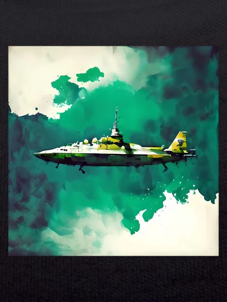 Weltraum-U-Boot-Kampfjet