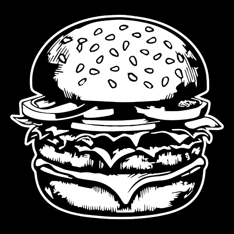 hamburgers, restauration rapide, barbecues, cheeseburgers