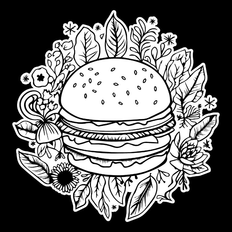hamburgers, restauration rapide, barbecues, cheeseburgers