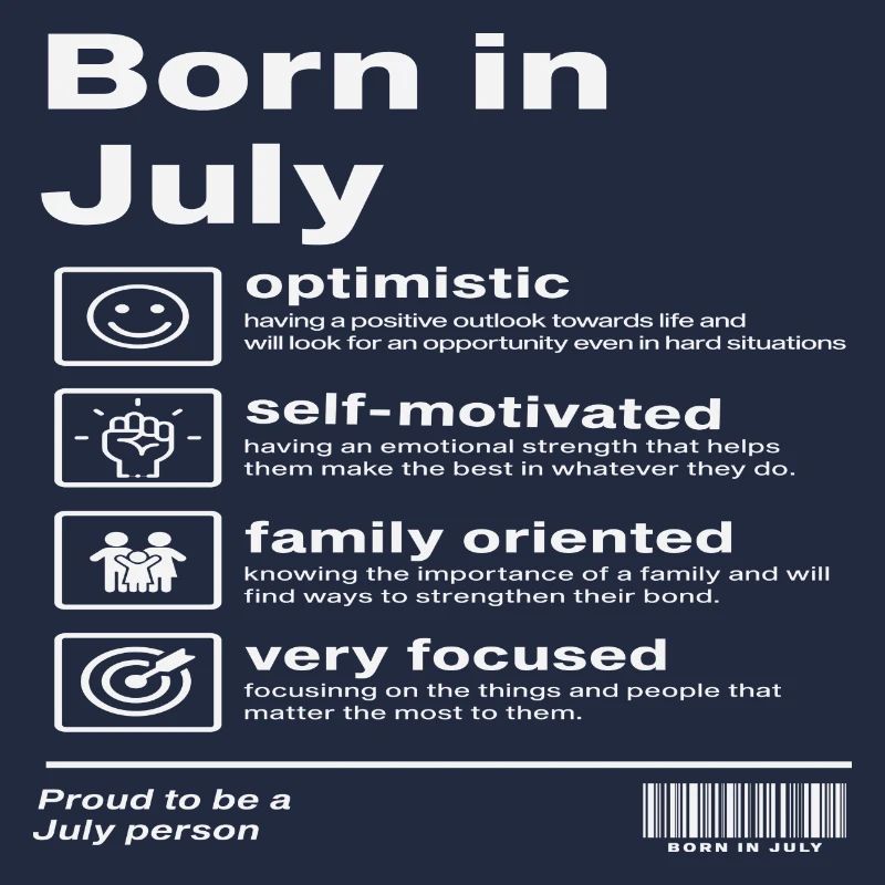 Born in July