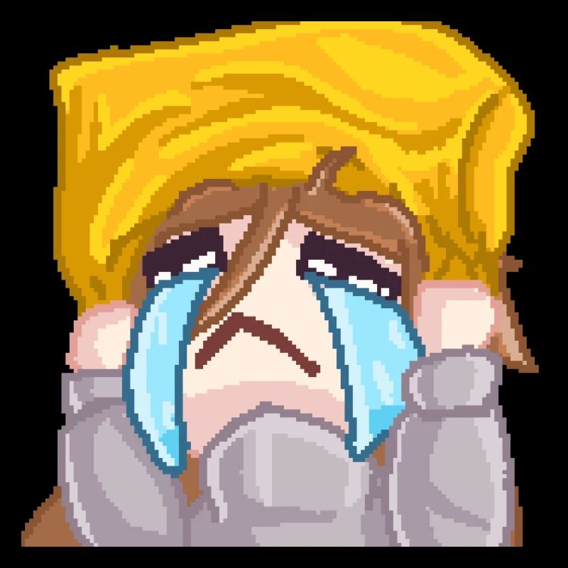 Ein Emote der Streamerin Pillowg1rl - Cry