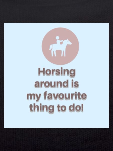 Horsing around