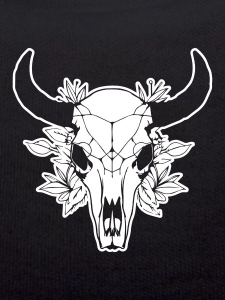 Cow Skull Boho
