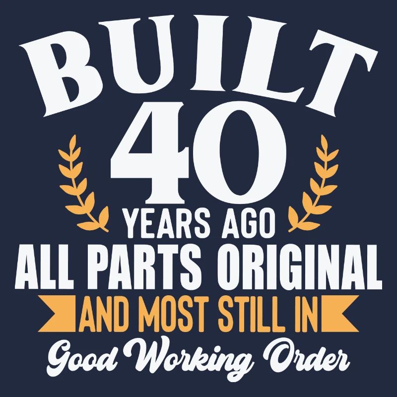 Construit il y a 40 ans...