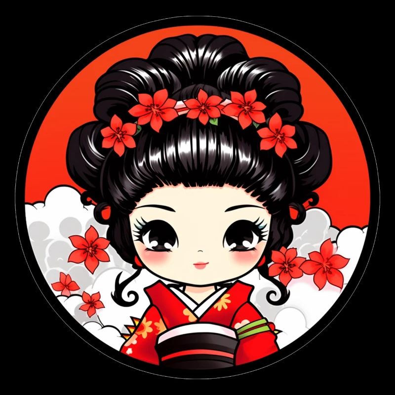 Chibi Geisha Japan