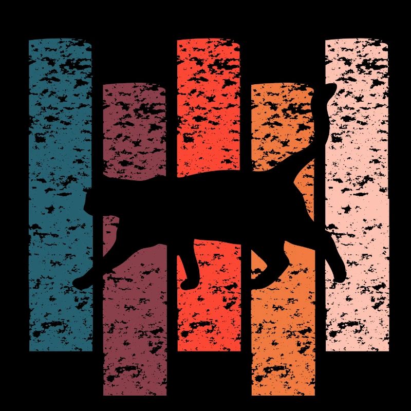 Vintage Katze Geschenk