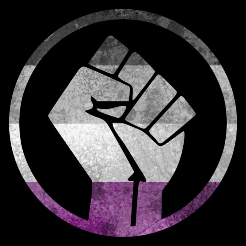 Fist Flag out Asexual