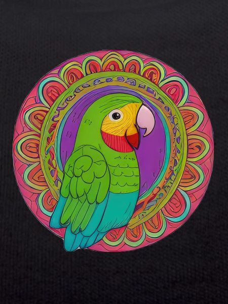 beautiful bright parrot |
