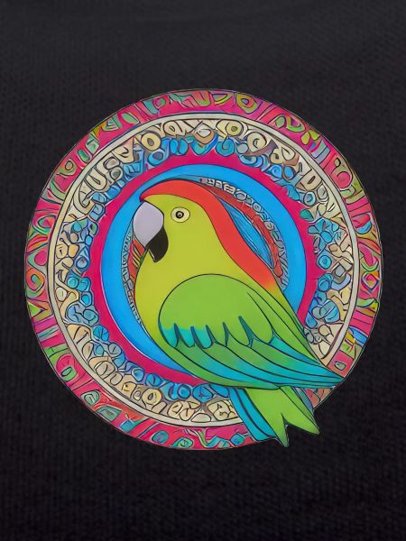 beautiful bright parrot |